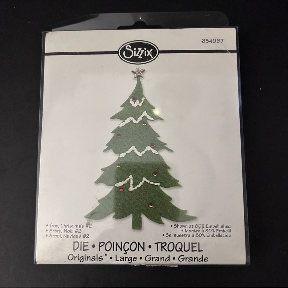 Sizzix Originals die - Tree, Christmas #2
